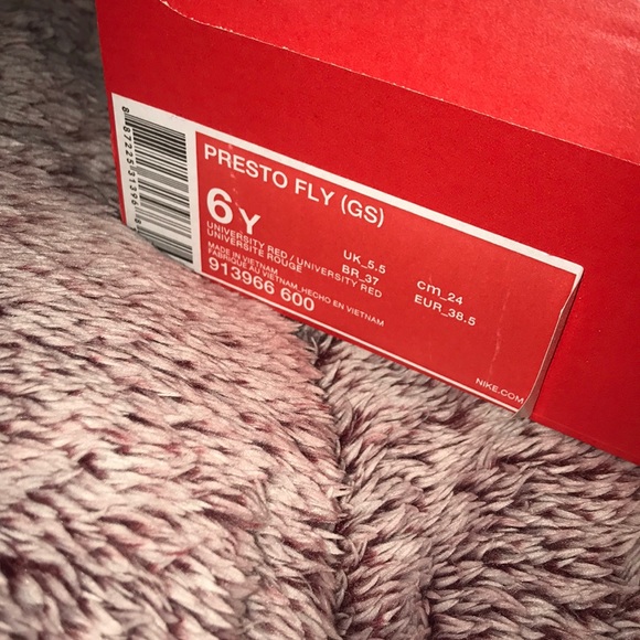 Nike Women’s Red Sneakers - Picture 2 of 3